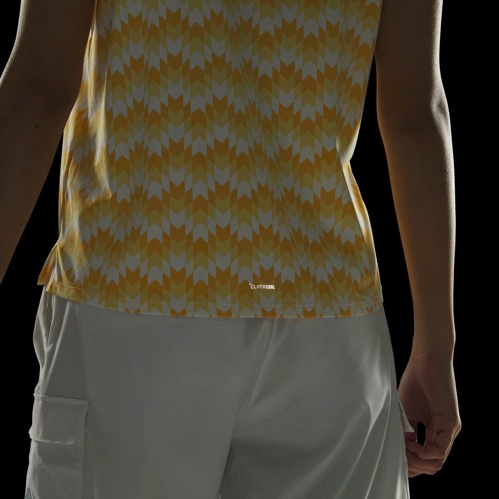 Áo golf nữ tay ngắn CLIMACOOL ALL OVER PRINT SHORT SLEEVE SHIRT KB4751