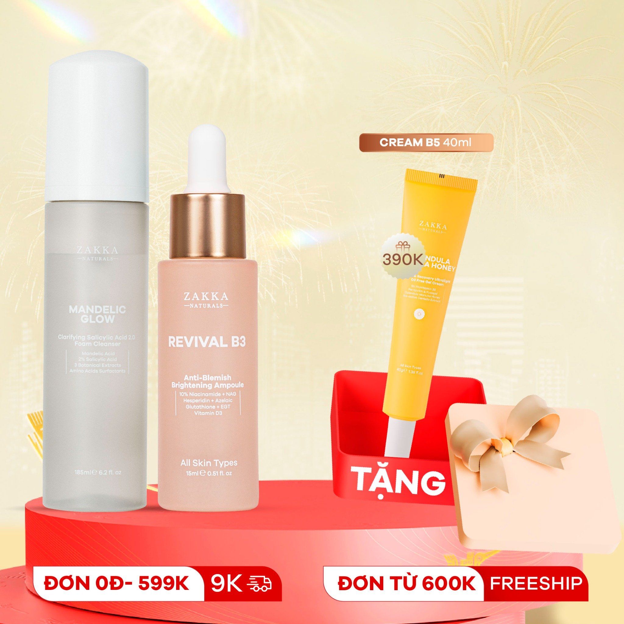 Combo Giảm Mụn Mờ Thâm