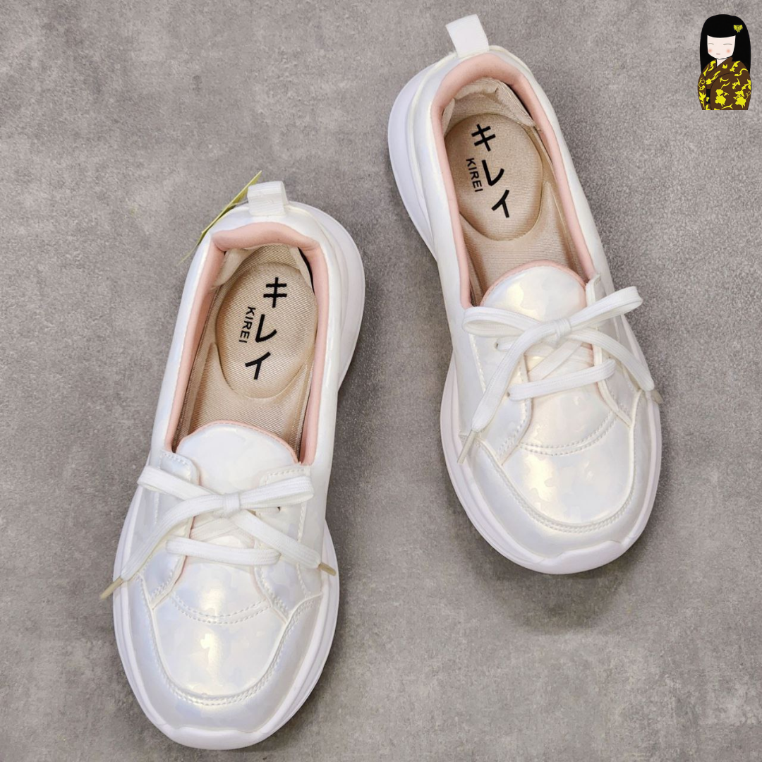 Kirei Hime - Walk Sneakers BG8 Camo White
