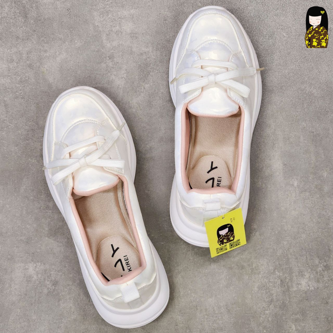 Kirei Hime - Walk Sneakers BG8 Camo White