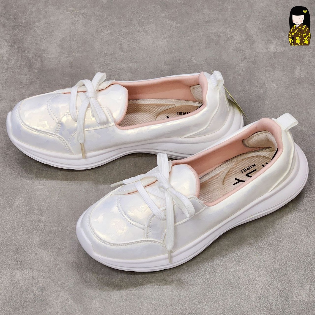 Kirei Hime - Walk Sneakers BG8 Camo White