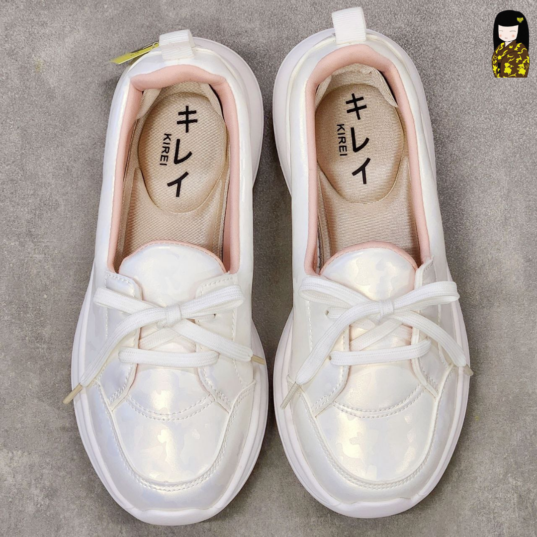Kirei Hime - Walk Sneakers BG8 Camo White
