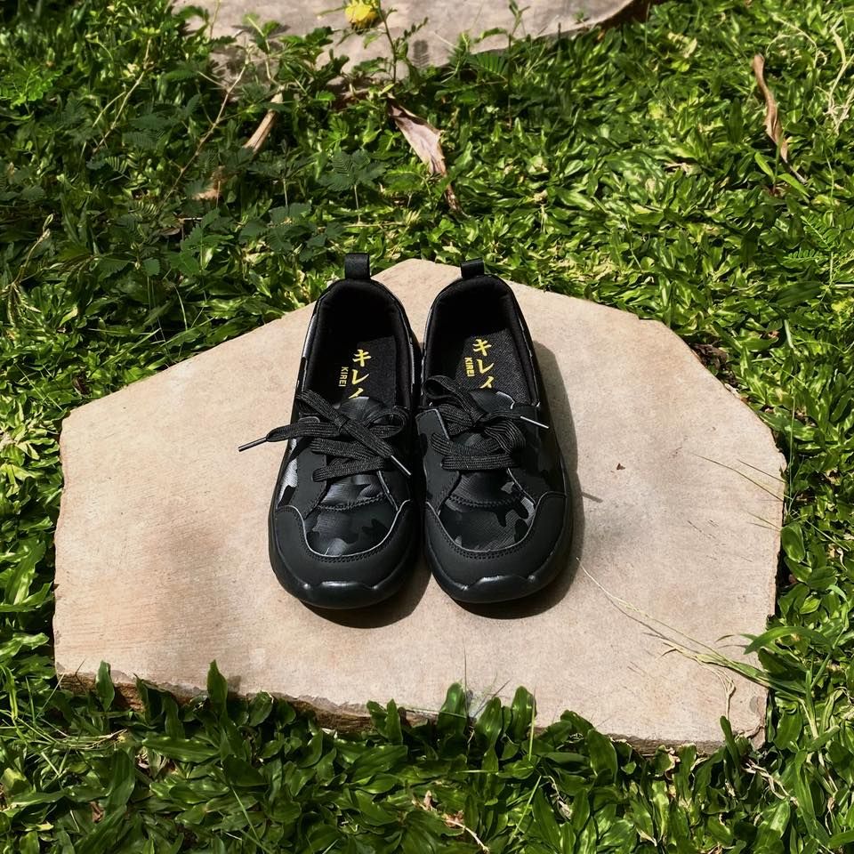 Kirei Hime - Walk Sneakers BG8 Camo White