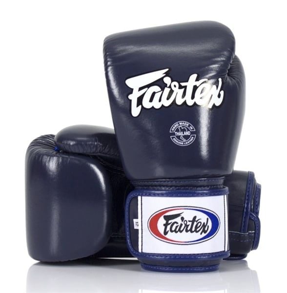 Găng Tay Fairtex BGV1 Tight Fit Muay Thai Boxing Gloves - Blue
