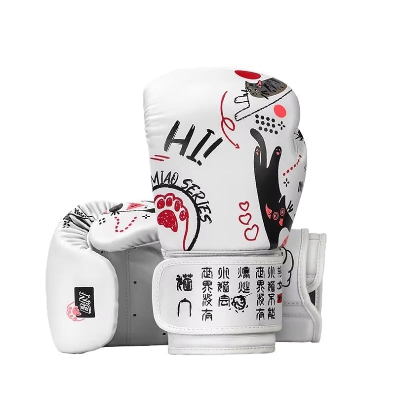 Găng Tay BN Miao Boxing Gloves - White