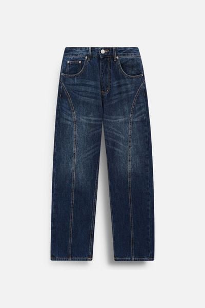 Quần Jeans Straight Curvel