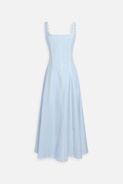 Đầm Dài Lyra Linen Midi