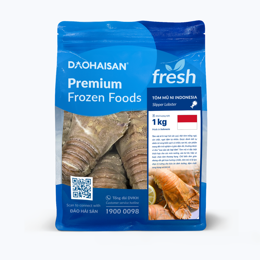 Tôm Mũ Ni Đông Lạnh 100-150g