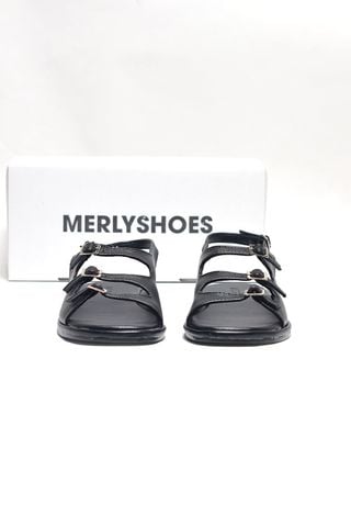 Sandal Bệt Đen, Dép Sandal Nữ, Xăng Đan Bigsize Nữ