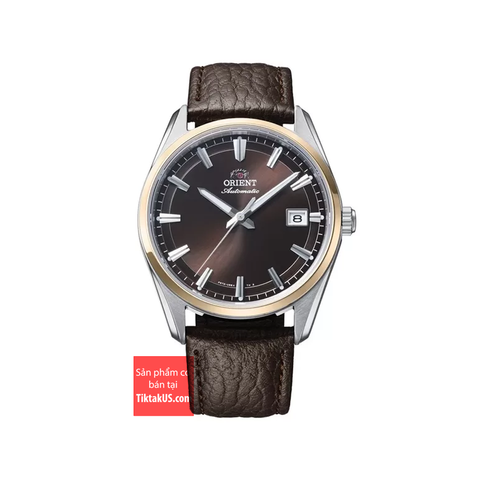 Đồng hồ nam dây da Orient Stretto Date RA-AC0R03Y30B size 38.5mm kính sapphire