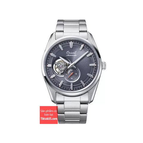 Đồng hồ nam dây thép không gỉ Orient Contemporary Stretto Semi-Skeleton 75th Anniversary Limited Edition RA-AR0012N30B