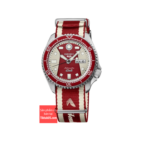 Đồng hồ nam Seiko 5 Sport SRPL23J1 Honda Super Cub Limited Edition Cub C125 Made in Japan dây NATO SRPL23