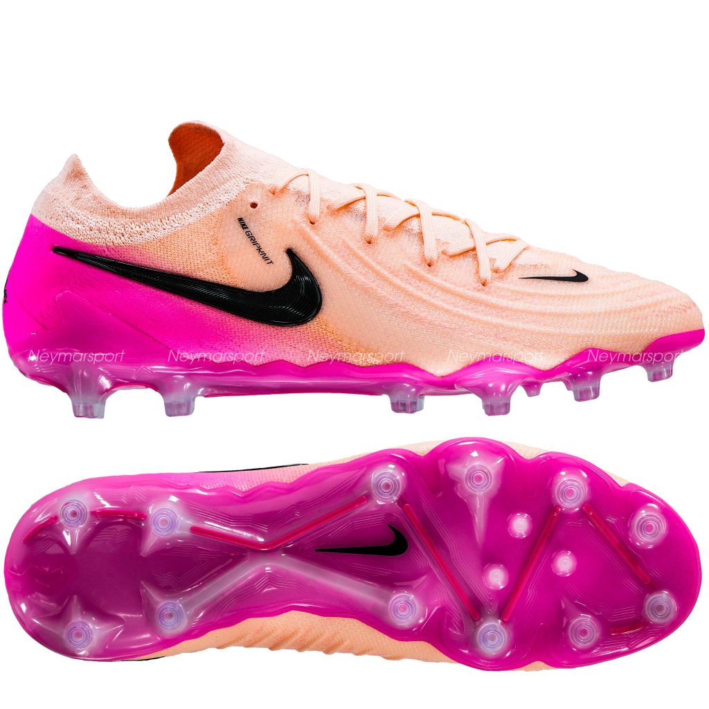 Giày đá bóng Nike Phantom GX II Elite AG-PRO Prism - Crimson Tint/Black/Pink Blast FJ2554-800