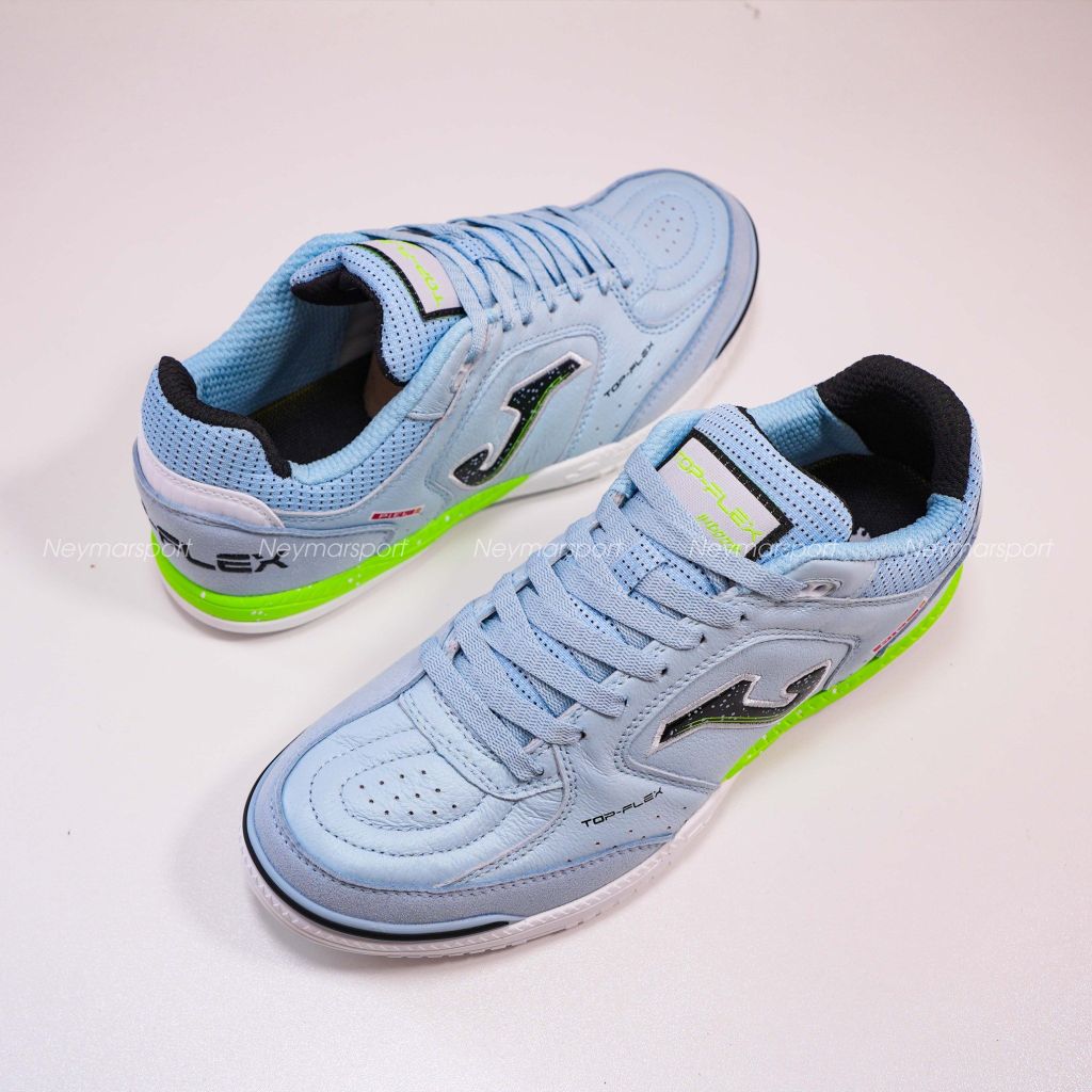 Giày đá bóng JOMA Top Flex 2537 - Sky Blue/Green/Black TOPS2537IN