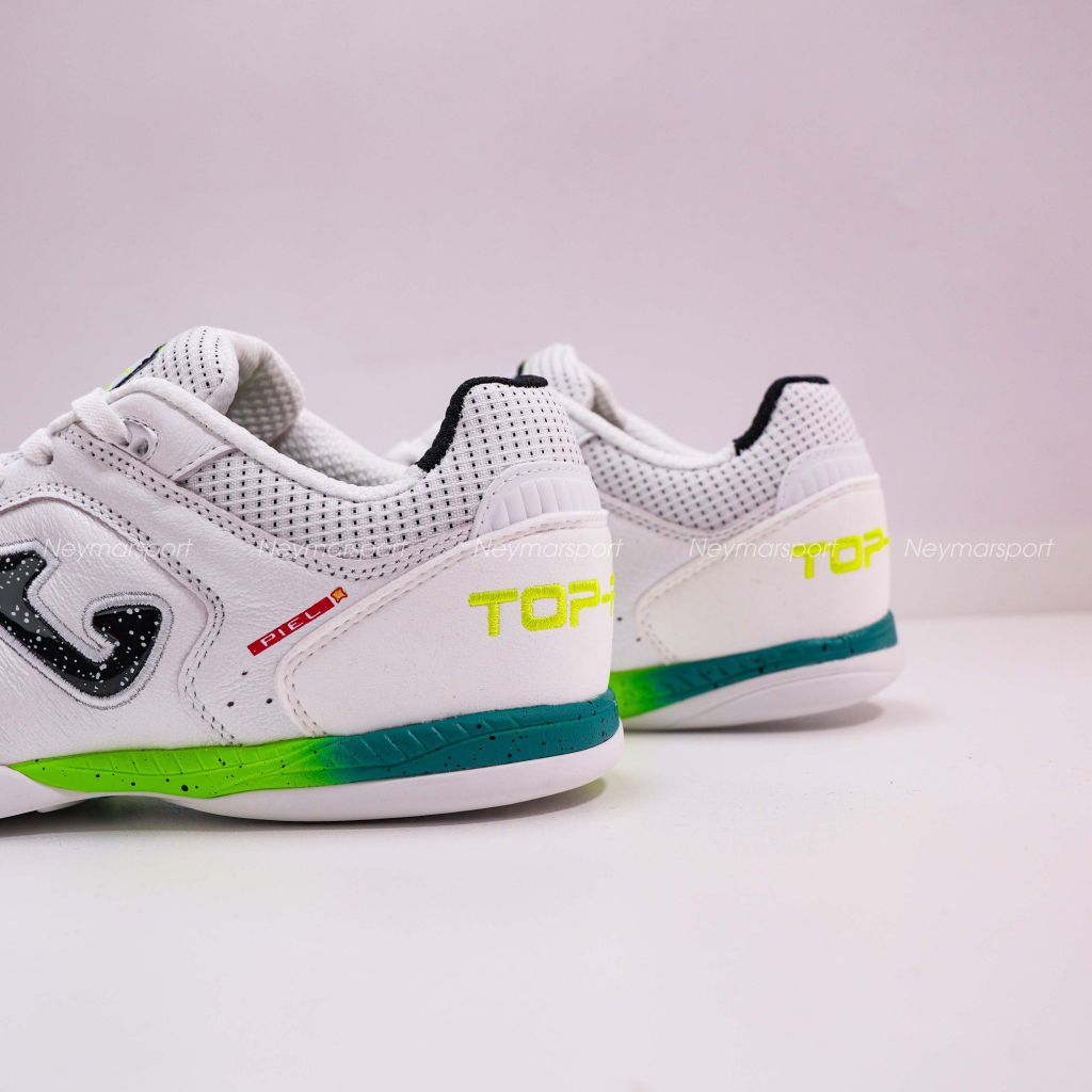 Giày đá bóng JOMA Top Flex 2502 - White Indoor TOPS2502IN
