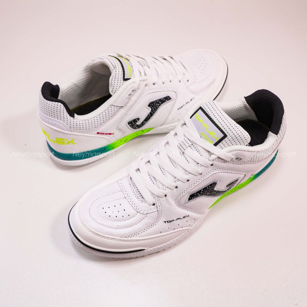 Giày đá bóng JOMA Top Flex 2502 - White Indoor TOPS2502IN
