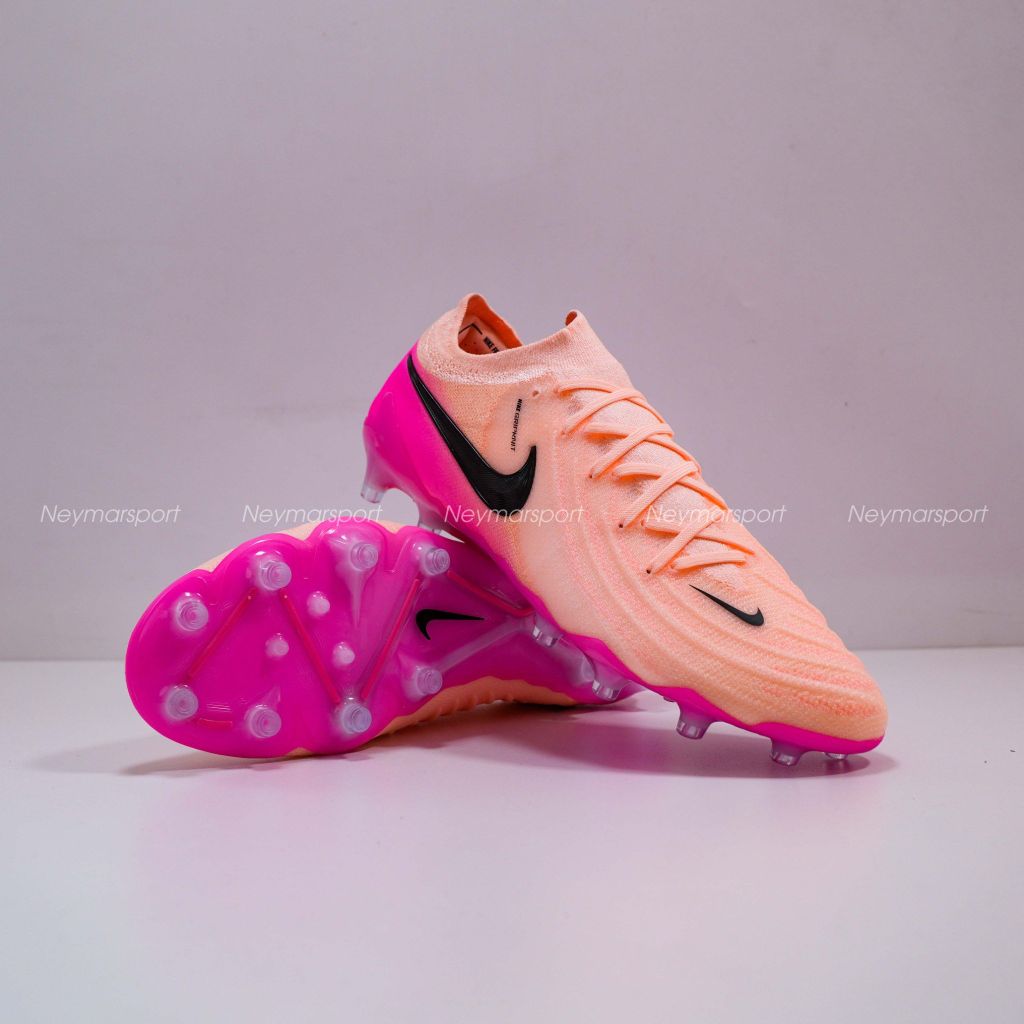 Giày đá bóng Nike Phantom GX II Elite AG-PRO Prism - Crimson Tint/Black/Pink Blast FJ2554-800