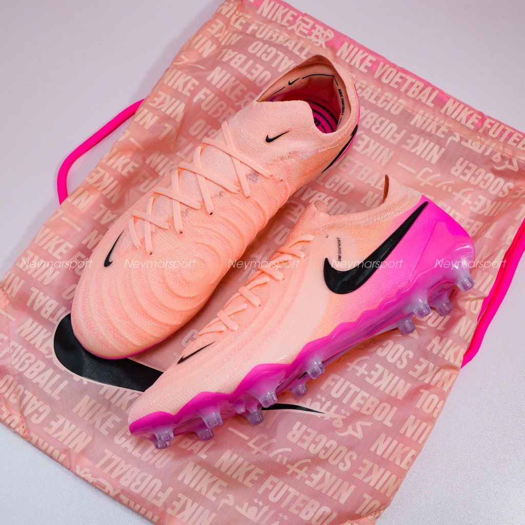 Giày đá bóng Nike Phantom GX II Elite AG-PRO Prism - Crimson Tint/Black/Pink Blast FJ2554-800