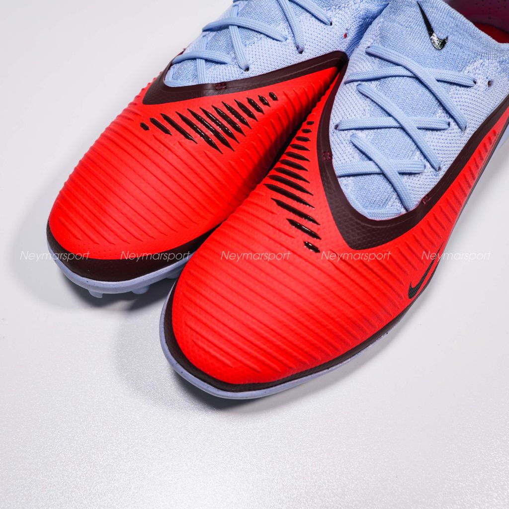 Giày đá bóng cỏ nhân tạo Nike React Phantom 6 Pro Low TF Scary Good - Royal Tint/Bright Crimson HJ4123-400