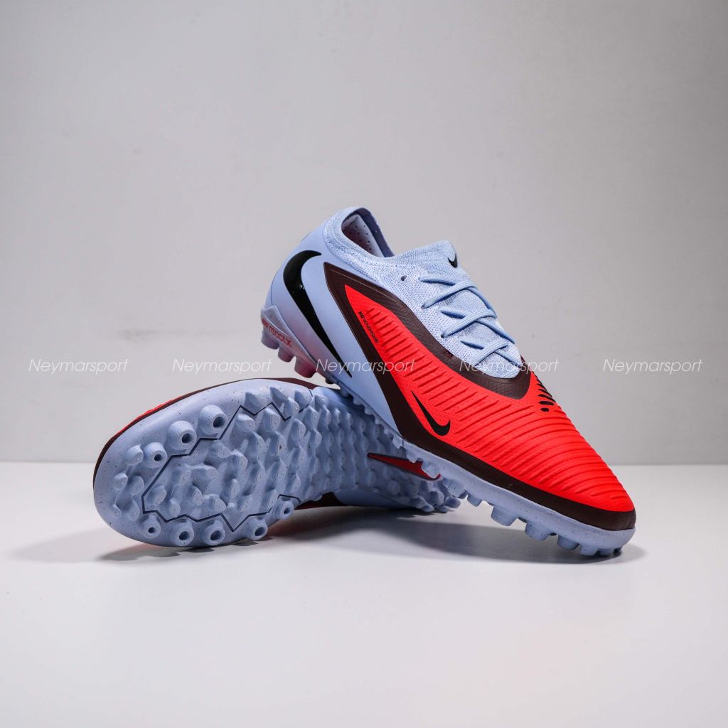 Giày đá bóng cỏ nhân tạo Nike React Phantom 6 Pro Low TF Scary Good - Royal Tint/Bright Crimson HJ4123-400