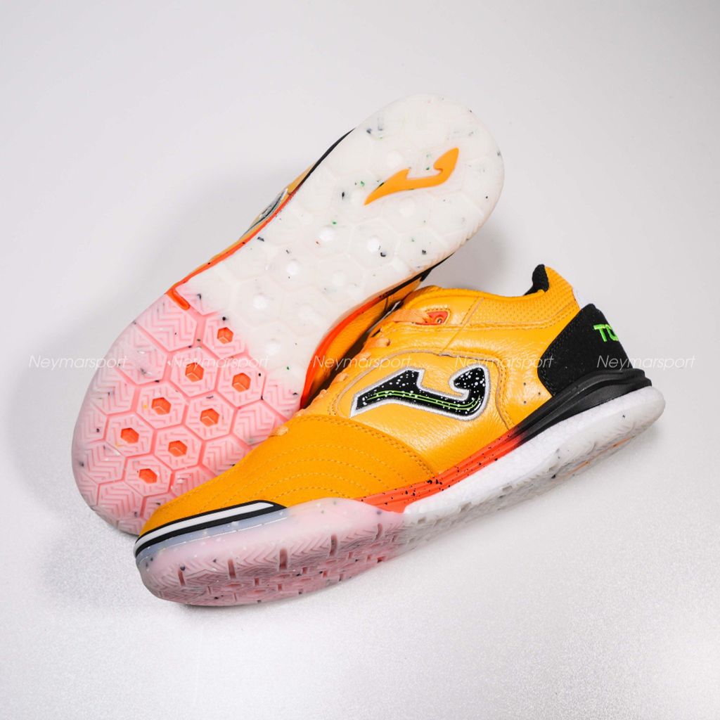 Giày đá bóng Futsal JOMA Top Flex Rebound 2528 - Fluor Saffron TORW2528IN