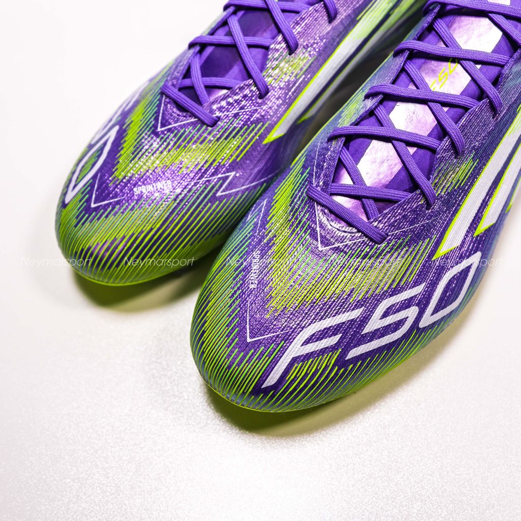 Giày đá bóng adidas F50 Elite FG Radiant Blaze - Purple Rush/Footwear White/Lucid Lemon JH7615