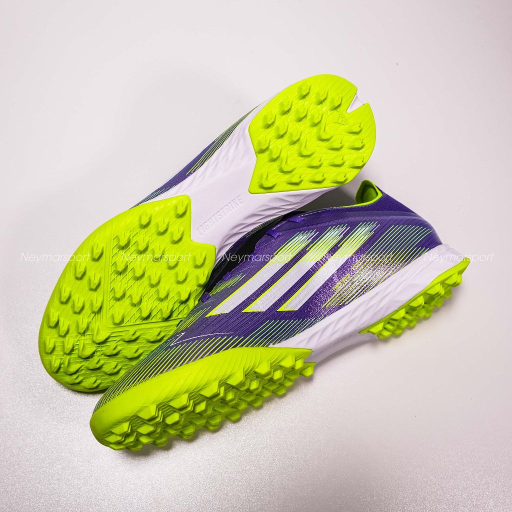 Giày đá bóng adidas F50 Pro TF Radiant Blaze - Purple Rush/Footwear White/Lucid Lemon JH7665