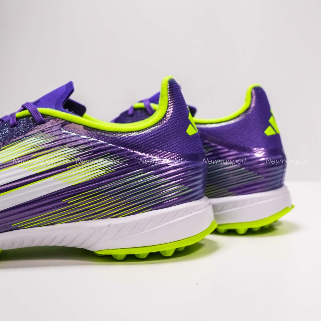 Giày đá bóng adidas F50 League TF Radiant Blaze - Purple Rush/Footwear White/Lucid Lemon JH7724