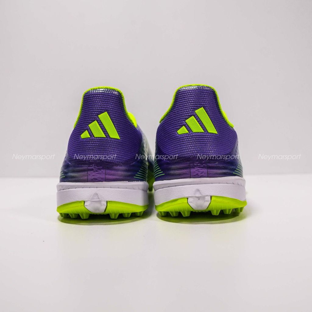 Giày đá bóng adidas F50 League TF Radiant Blaze - Purple Rush/Footwear White/Lucid Lemon Kids JI0000