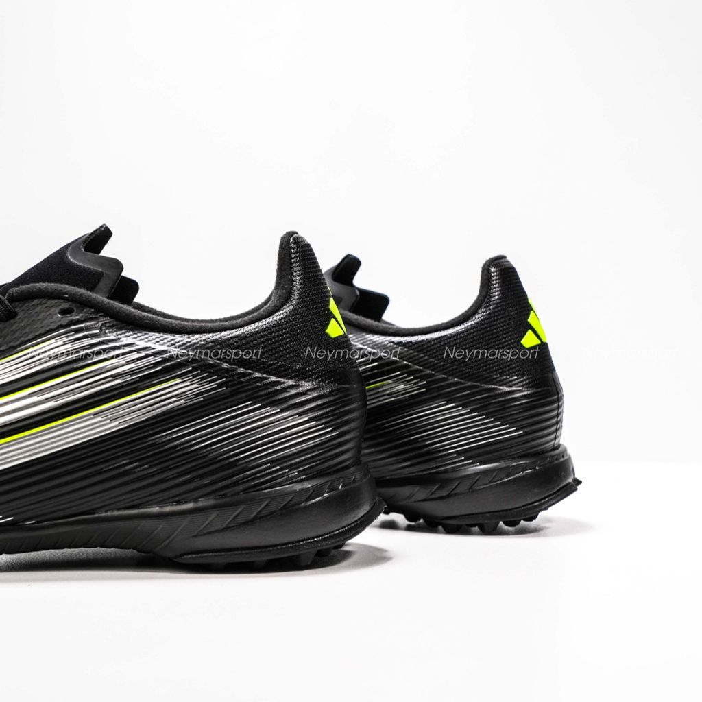 Giày đá bóng Adidas F50 League TF Black Pack - Black/Neon JH7725