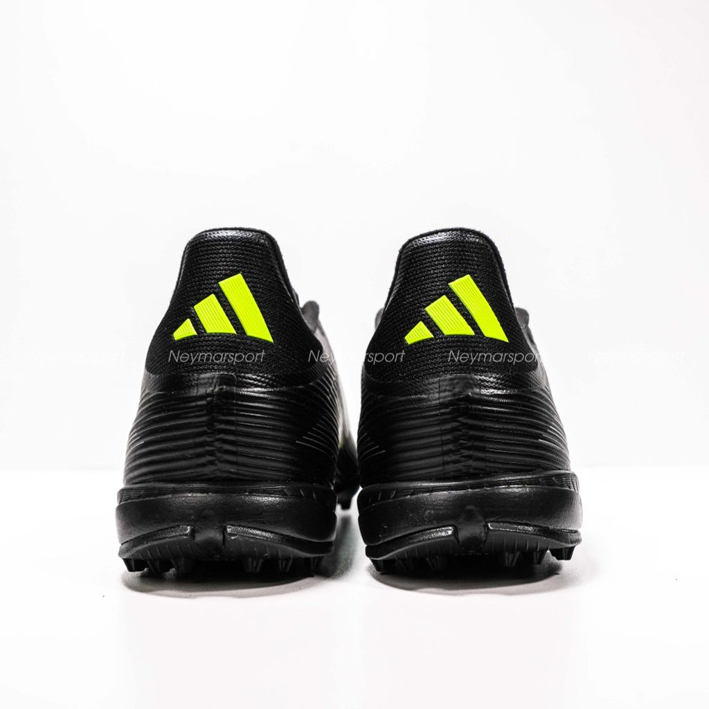 Giày đá bóng Adidas F50 League TF Black Pack - Black/Neon JH7725
