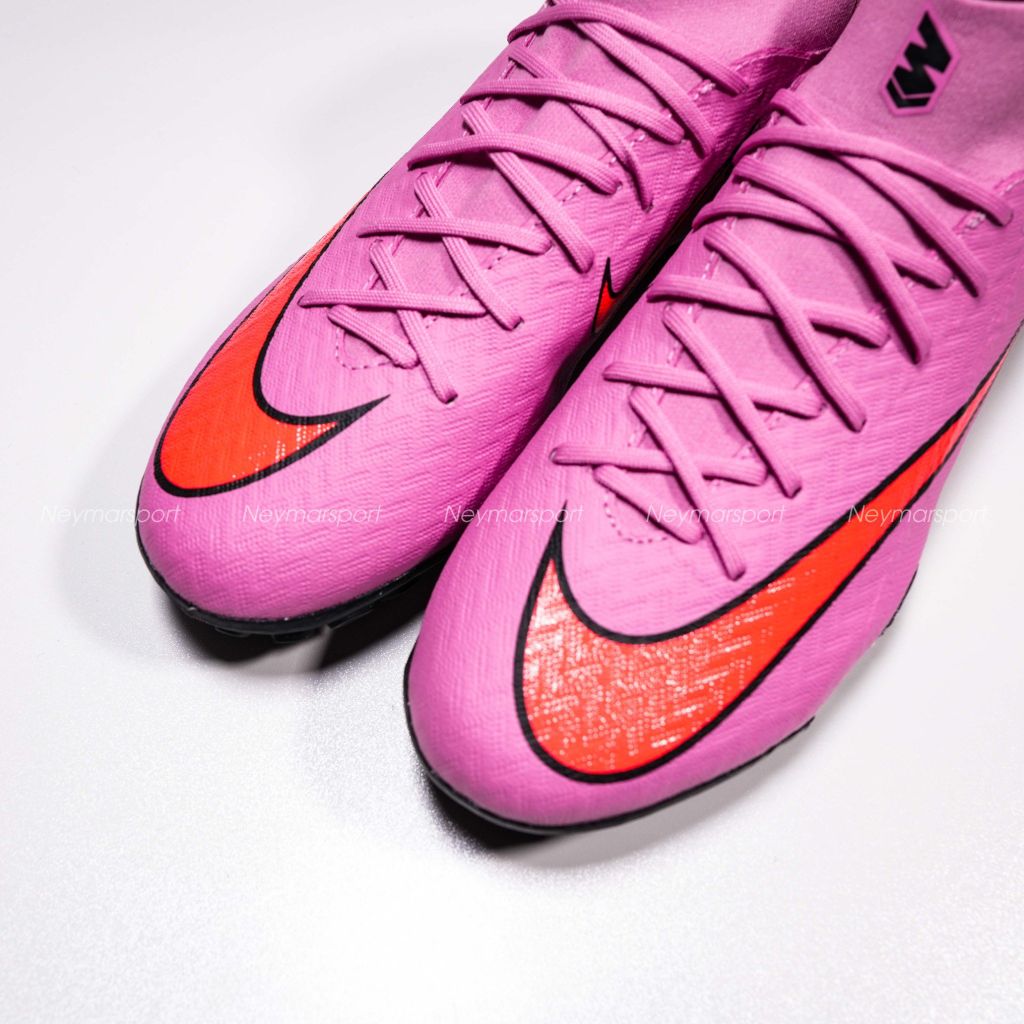 Giày đá bóng cỏ nhân tạo Nike Air Zoom Mercurial Superfly 10 Academy TF Scary Good - Magic Flamingo/Black/Total Crimson FQ8331-600