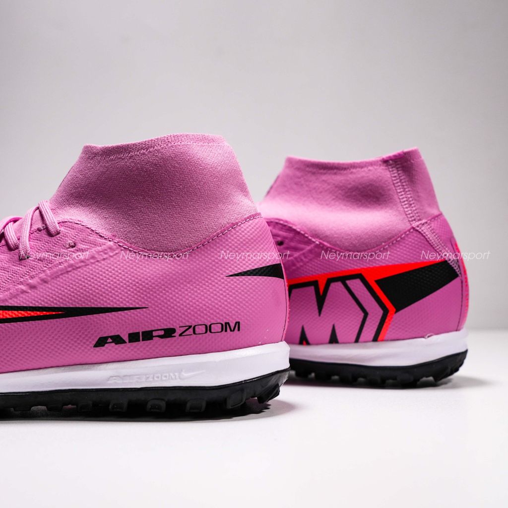 Giày đá bóng cỏ nhân tạo Nike Air Zoom Mercurial Superfly 10 Academy TF Scary Good - Magic Flamingo/Black/Total Crimson FQ8331-600