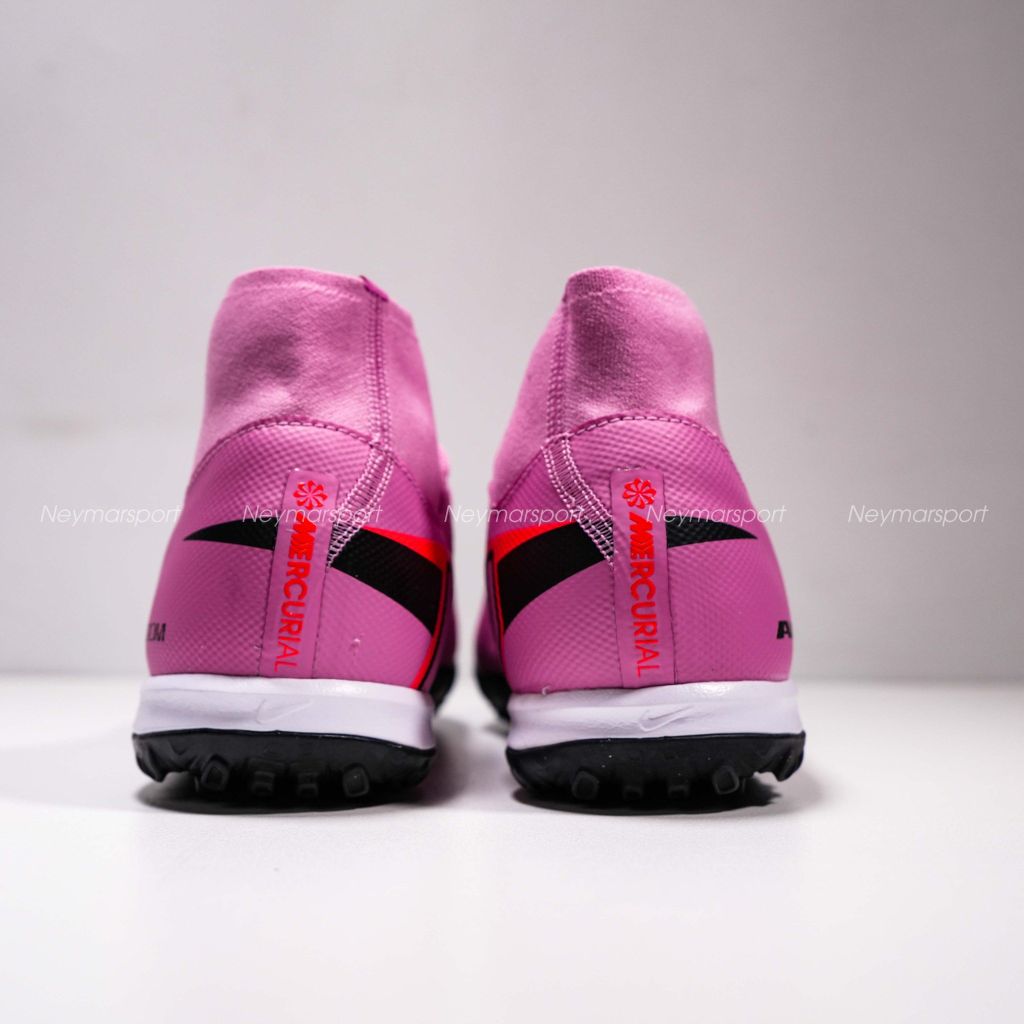 Giày đá bóng cỏ nhân tạo Nike Air Zoom Mercurial Superfly 10 Academy TF Scary Good - Magic Flamingo/Black/Total Crimson FQ8331-600