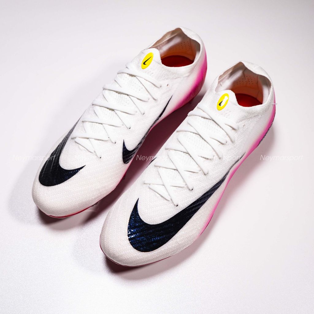 Giày đá bóng cỏ tự nhiên Nike Air Zoom Mercurial Vapor 16 Elite FG Fear Nothing - White/University Red/Dark Obsidian HJ7325-600