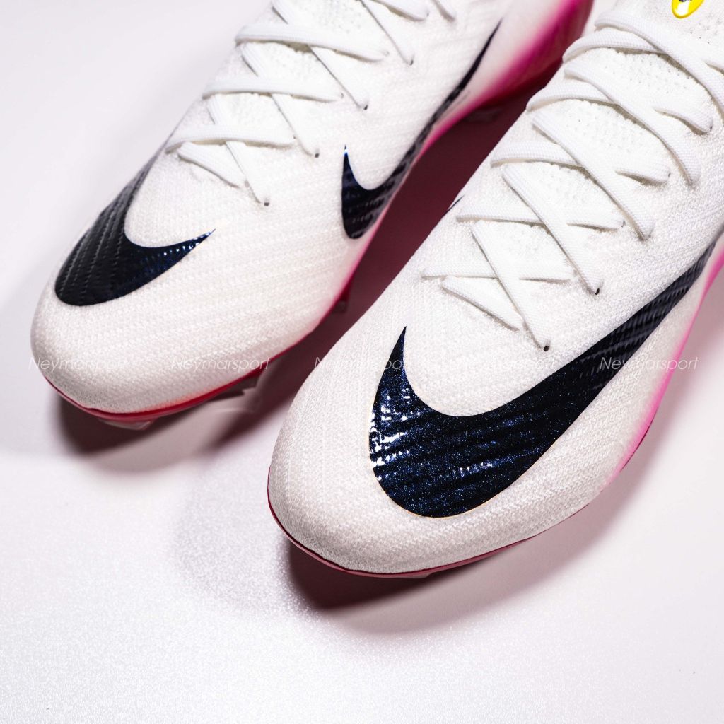 Giày đá bóng cỏ tự nhiên Nike Air Zoom Mercurial Vapor 16 Elite FG Fear Nothing - White/University Red/Dark Obsidian HJ7325-600