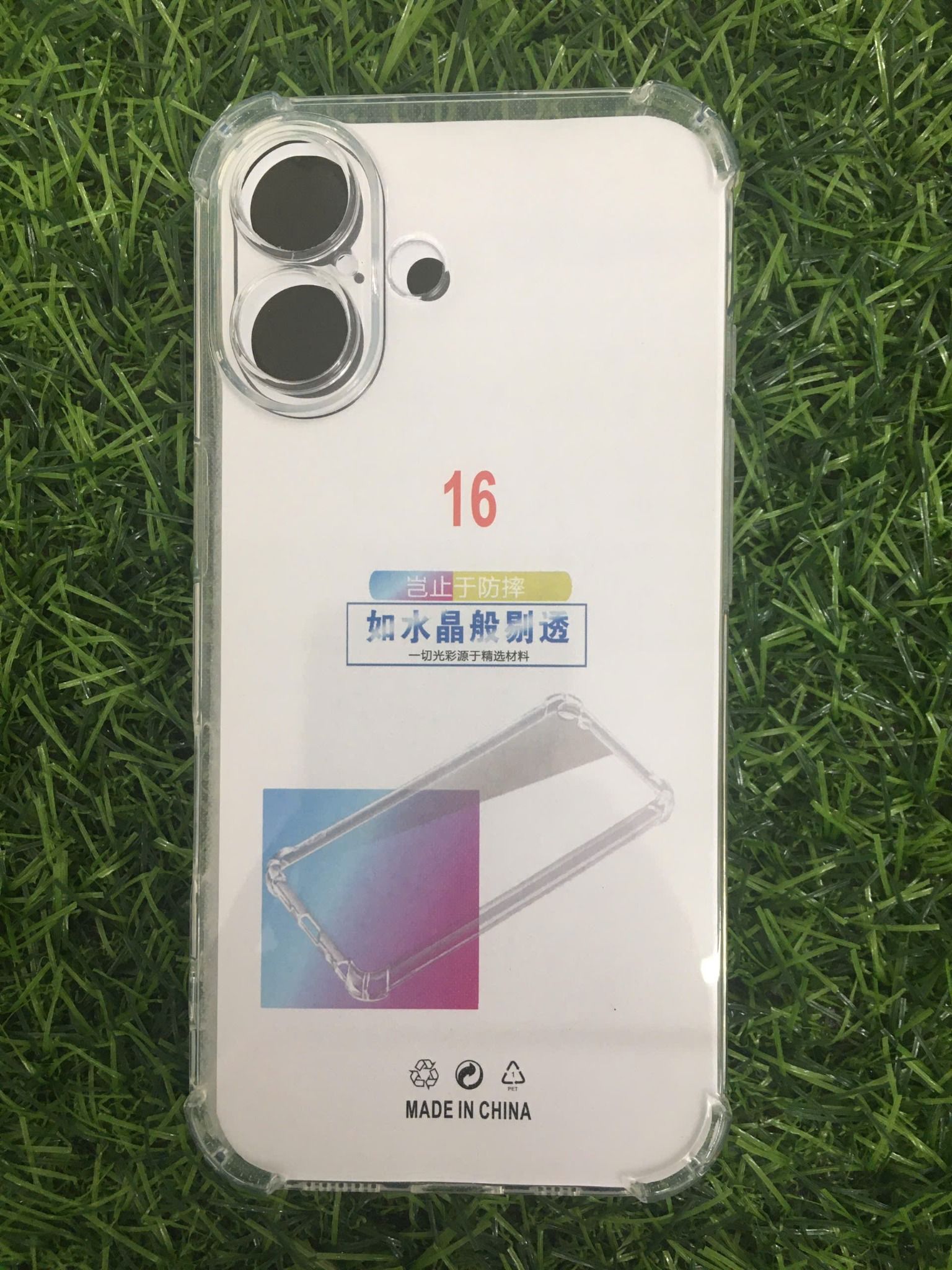 Ốp lưng chống sốc dẻo trong suốt iPhone 16 Series