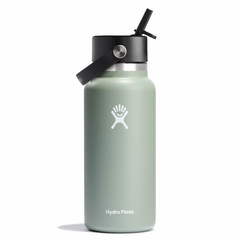 Bình Giữ Lạnh Hydro Flask W32BFS464 Wide Flex Straw Cap 32oz (946ml) – Nắp Hút Flex Straw Tiện Lợi | Giữ Lạnh 24h | Thép 18/8 | Bền Màu Color Last™