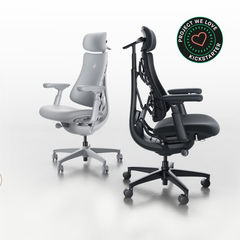 Libernovo Omni – Ghế công thái học tự điều chỉnh chuyển động, ngả lưng 4 chế độ linh hoạt