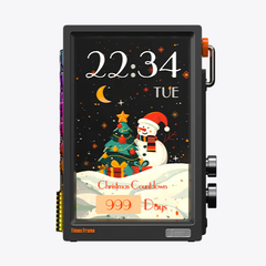 Khung Hình Divoom Times – Màn hình IPS trong suốt, đèn RGB đồng bộ theo nhạc
