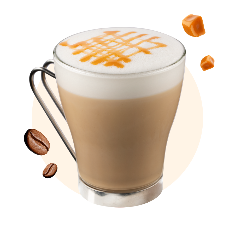 Caramel Macchiato Nóng