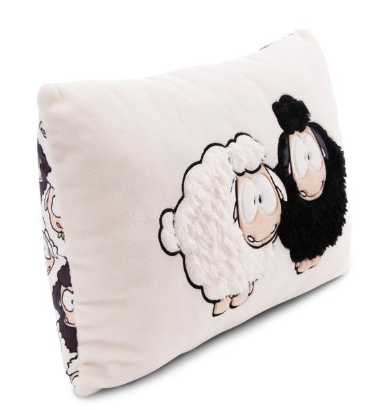 Thú nhồi bông 43x25cm-49682 Wooly Gang gối NICI GERMANY GO GREEN