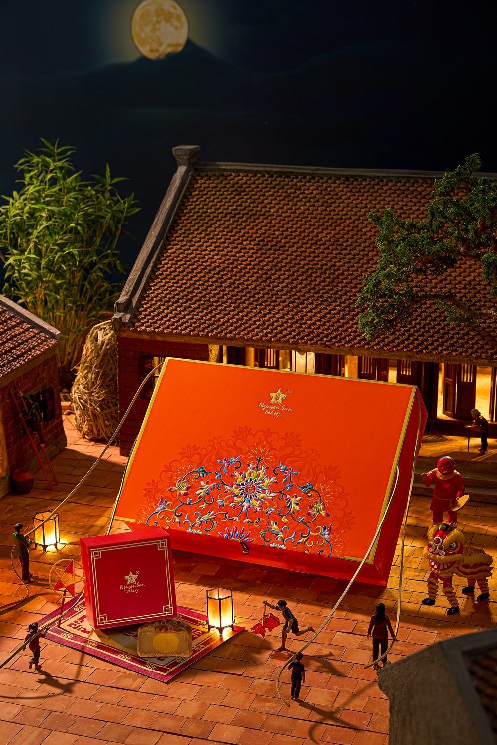 Hộp trung thu Hoài Cổ
