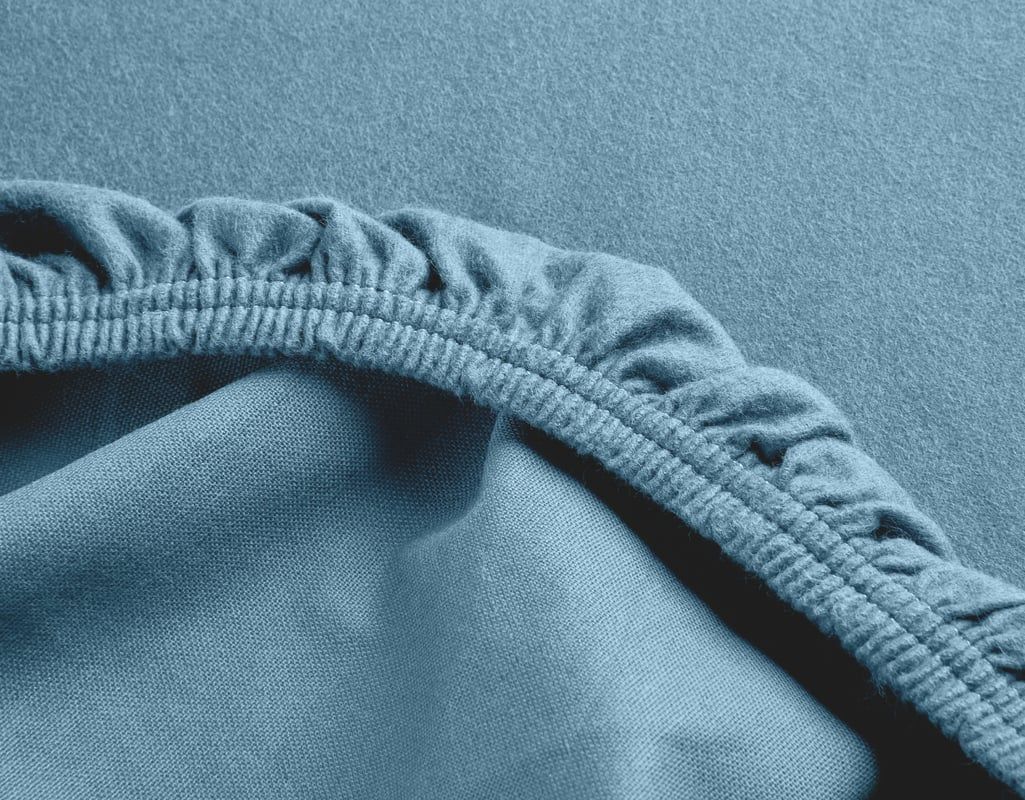 Bedding vải Flannel bông hữu cơ Turquoise | ORGANIC COTTON BEDDING | CHOI SEWING