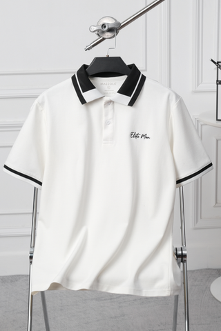 ÁO THUN POLO ELITE MEN TRẮNG - VH003891