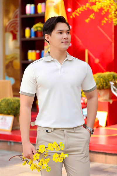 ÁO THUN POLO PHỐI BO - VH003910