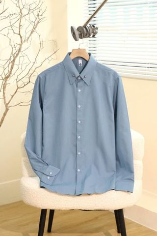 ÁO SƠ MI NAM TAY DÀI XANH - JCF002000