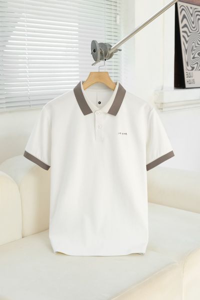 ÁO THUN POLO TRẮNG KEM- P004258