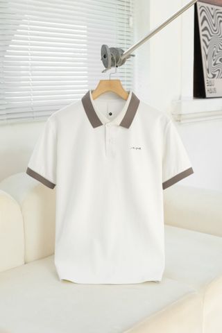 ÁO THUN POLO TRẮNG KEM- P004258