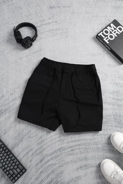 QUẦN SHORT KAKI ĐEN - P004276